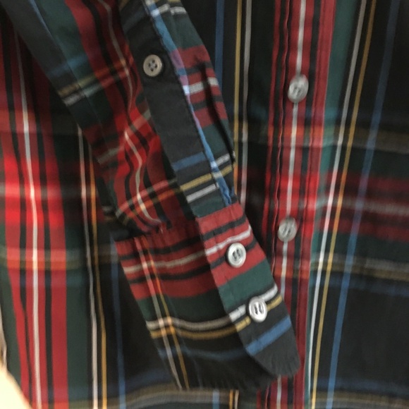 J Crew 100% Cotton Perfect Button Down 2 Tartan Plaid Professional Workwear - Picture 10 of 16